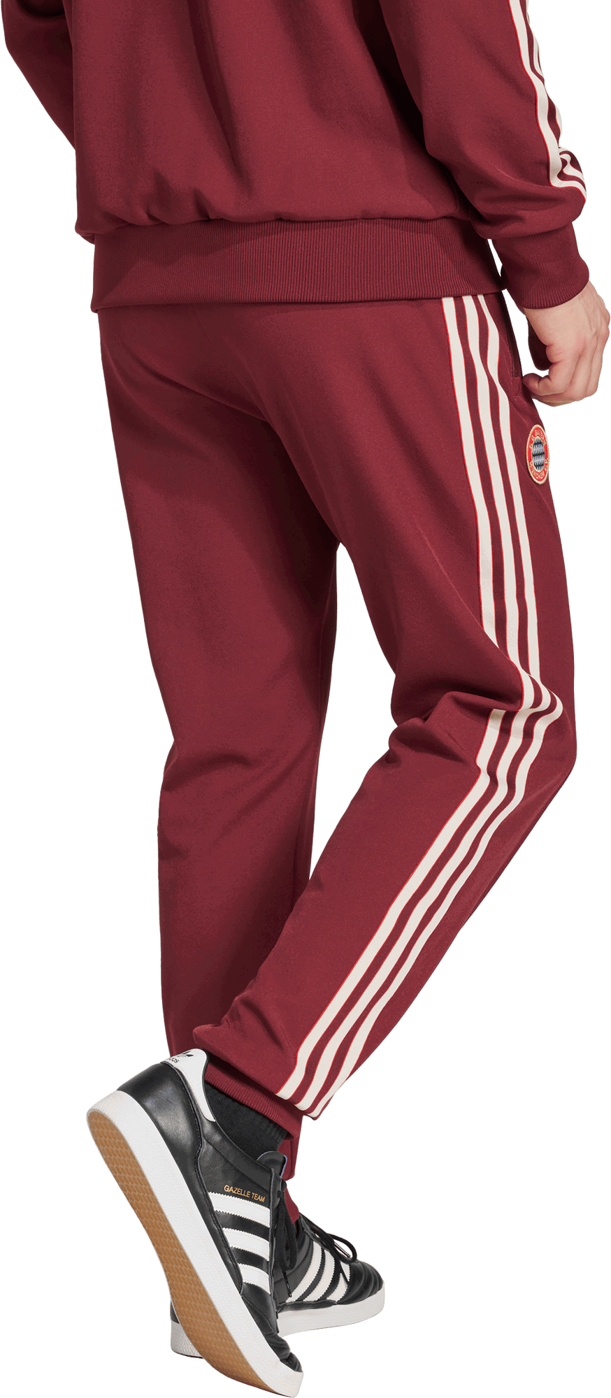 Tepláky adidas Performance FC Bayern Terrace Icons Track Pants Vínová | JF0588, 1