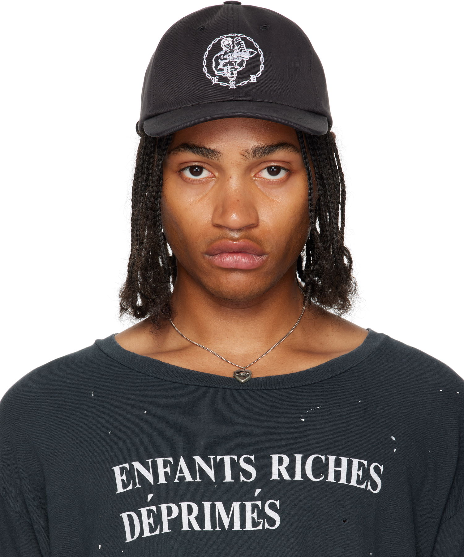 Šiltovka Enfants Riches Déprimés Enfants Riches Déprimés Chains 6-Panel Cap Čierna | 100-419, 0