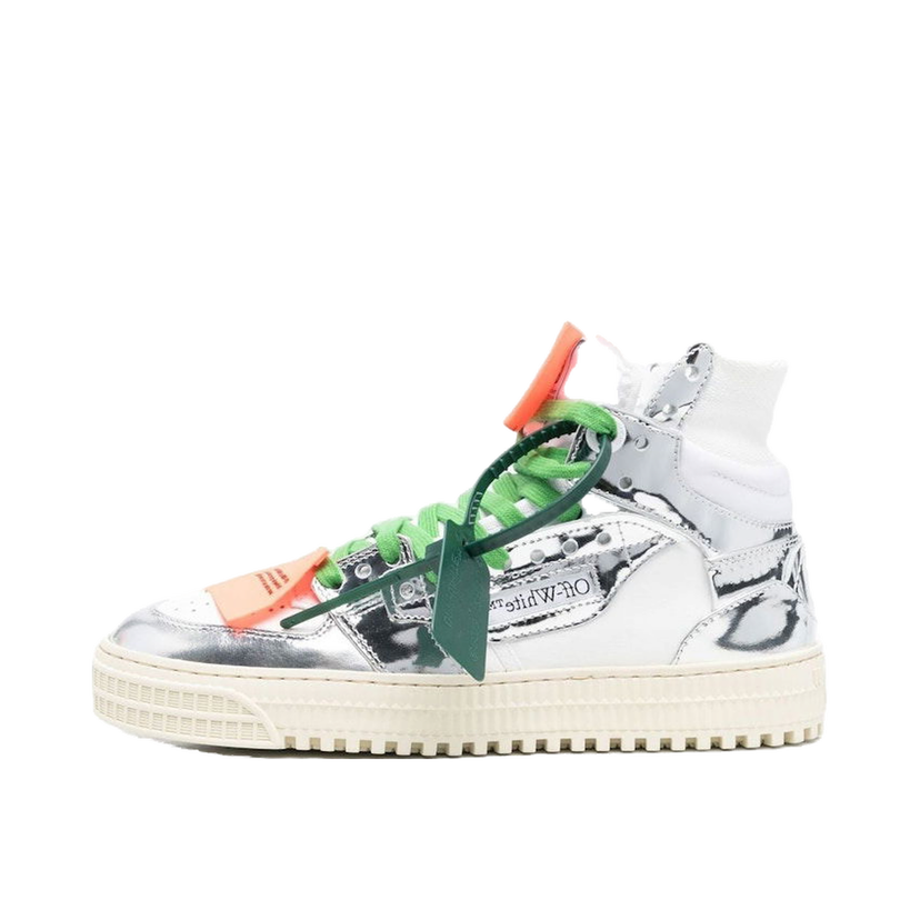 Tenisky a topánky Off-White 3.0 Off Court High-Top White Silver W Biela | OWIA112S23LEA0040172