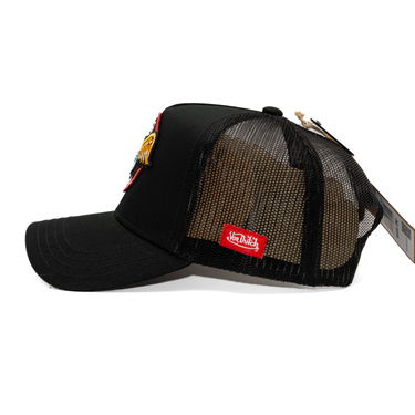 Šiltovka Von Dutch Von Dutch Trucker Eye Out Cap Čierna | VD/0/CAS1/RAG/BLK, 2