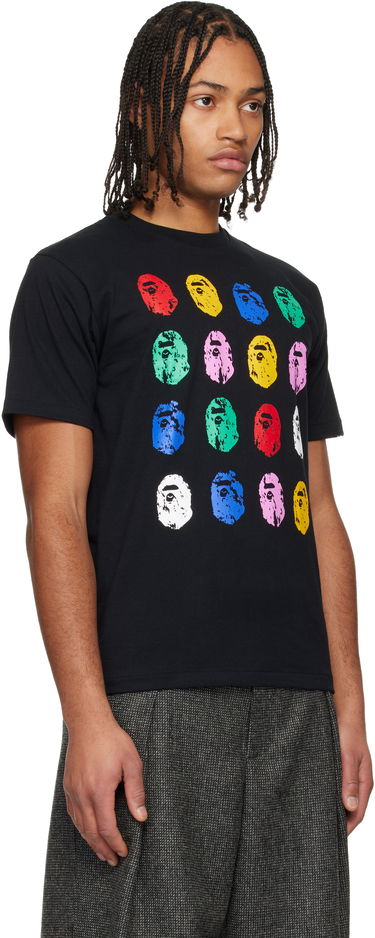 Tričko BAPE 32nd Anniversary Colorful Ape Head Graphic T-shirt Rôznofarebný | 001TEL201021F, 1