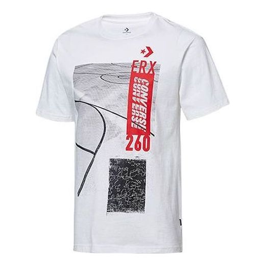 Tričko Converse ERX Graphic Short Sleeve T-Shirt Biela | 10018255-A01