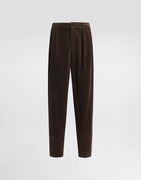 Dolce & Gabbana Corduroy Pleated Trousers
