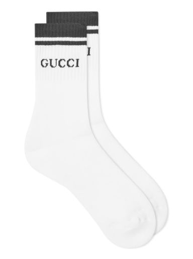 Ponožky Gucci Sports Sock Biela | 496493-4G293-9000