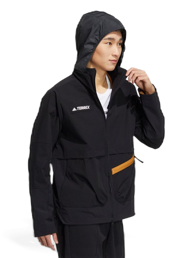 Bunda adidas Performance Terrex Utilitas Transitional Čierna | HE5204