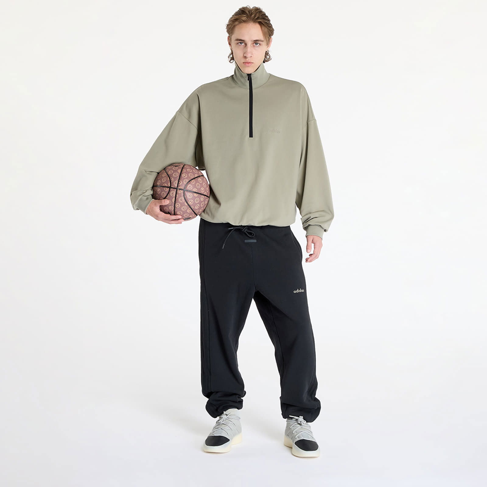 Fear Of God Athletics x Dry Tri 1/2 Zip Pullover Clay