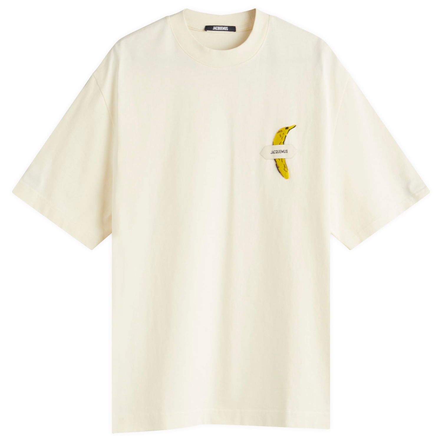 Tričko Jacquemus Jacquemus Banana Patch T-Shirt, Size Large Béžová | 25E255JS323-2125-1IT, 1