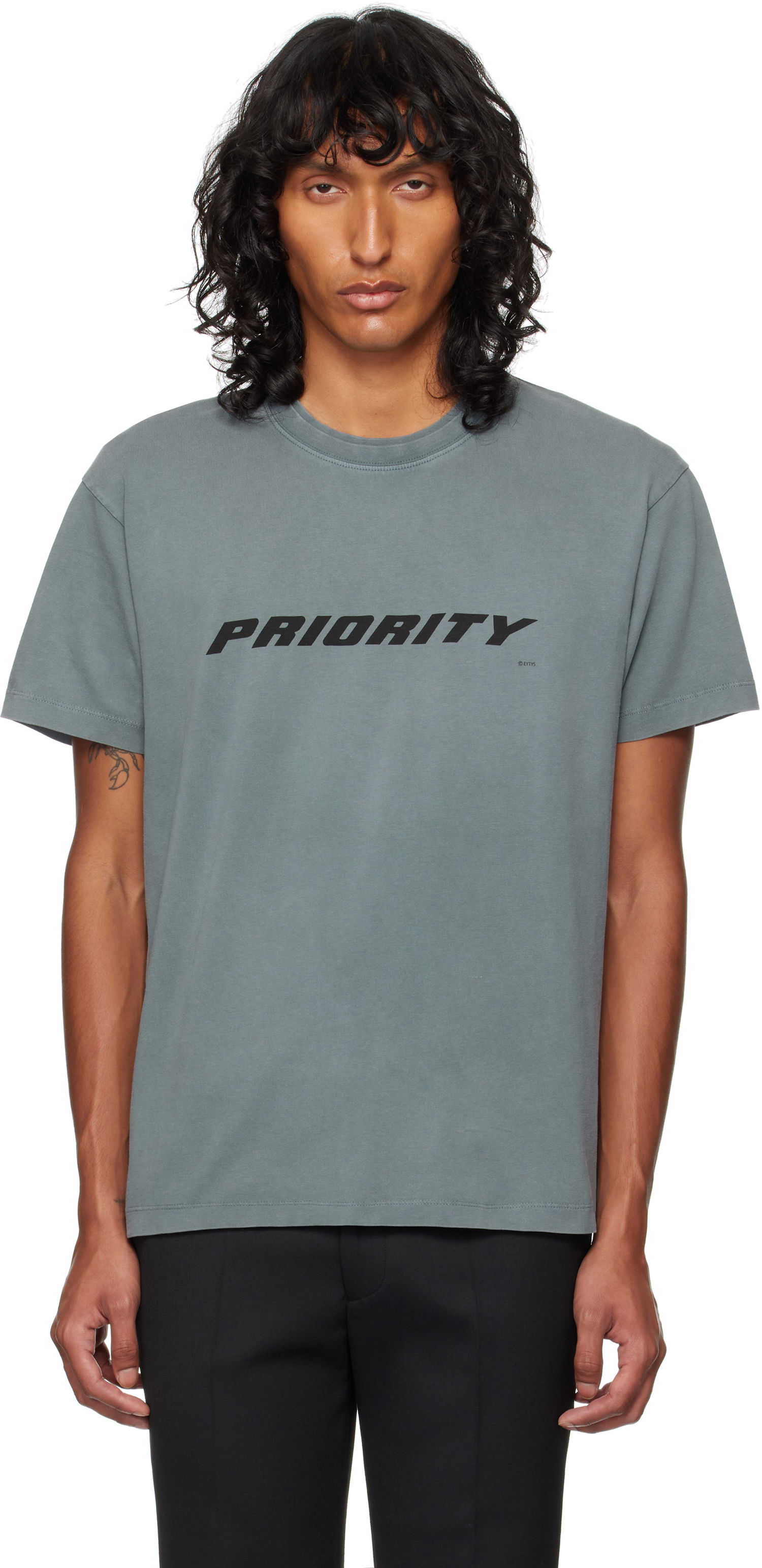 Tričko Eytys Leon T-shirt Šedá | A330010, 0