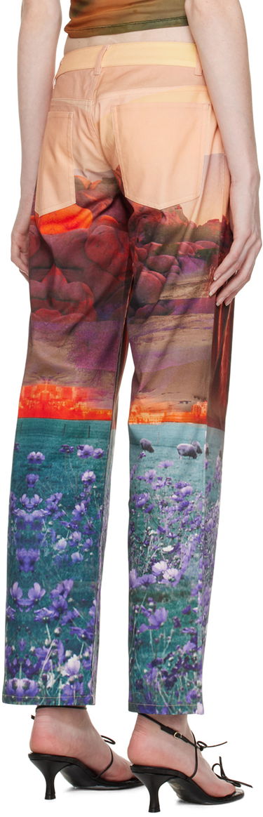 Džínsy Miaou Miaou Atlas Print Trousers Rôznofarebný | 1023SCOASL, 2