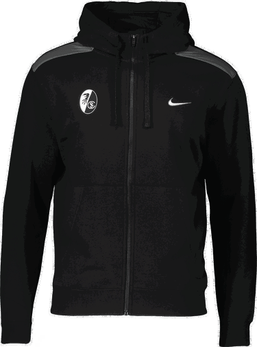 Mikina Nike SC Freiburg NSW Hooded Jacket Čierna | 5scffq8819-nocode, 0
