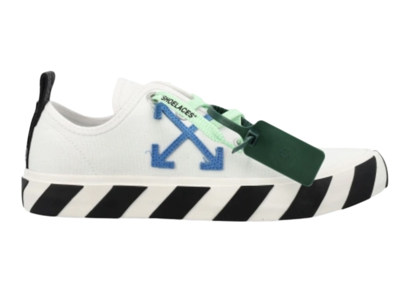 Tenisky a topánky Off-White Hybrid Low Vulcanized Canvas White Navy Blue Biela | OMIA245C99FAB0010146, 0