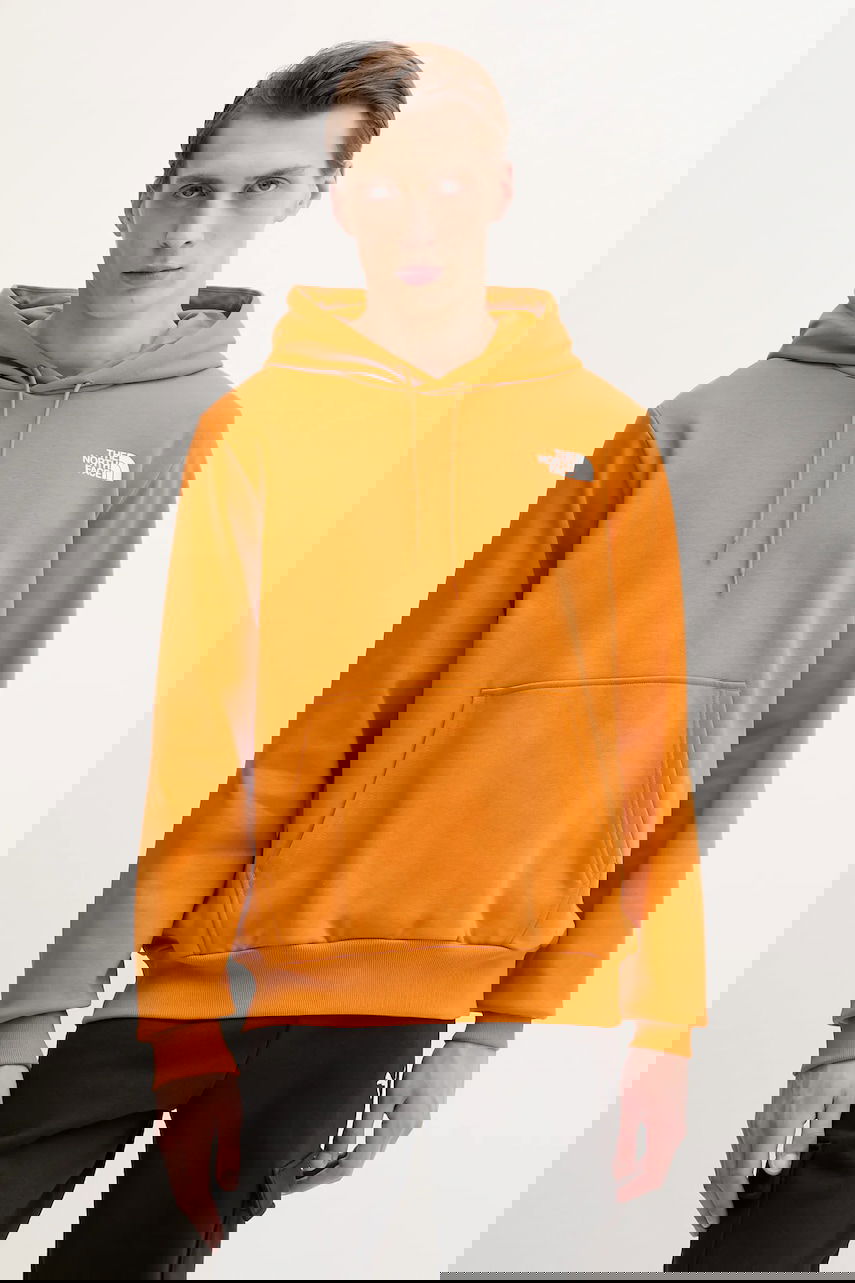 Mikina The North Face Simple Dome Hooded Sweatshirt with Logo Oranžová | NF0A89FCBRO1, 0