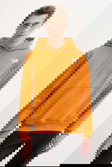 Mikina The North Face Simple Dome Hooded Sweatshirt with Logo Oranžová | NF0A89FCBRO1, 0