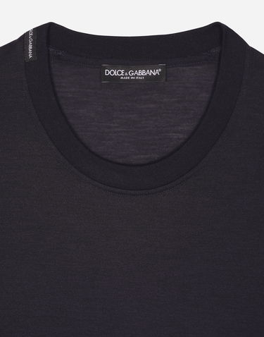 Tričko Dolce & Gabbana T-shirt M/corta Giro Šedá | G8RG0TFU75FS8282, 3