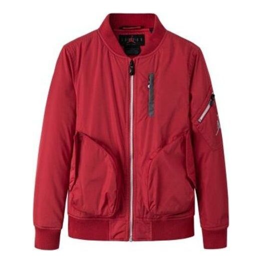 Bomber bunda Jordan Air Jordan Coach Bomber Jacket Červená | JD2042001GS-002