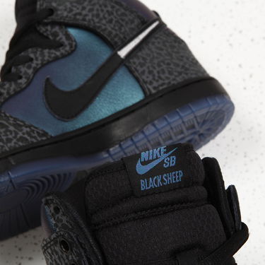 Tenisky a topánky Nike SB Black Sheep x Dunk High SB "'Black Hornet" Čierna | BQ6827-001, 3