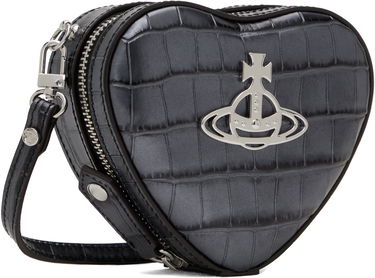 Kabelka Vivienne Westwood Vivienne Westwood Mini Heart Crossbody Pouch Šedá | 58020003W-L00A2-, 1