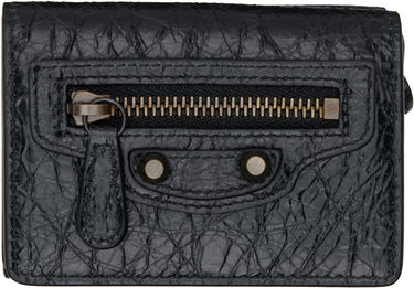 Peňaženka Balenciaga 'Le City' Mini Leather Wallet Čierna | 810669 2ABFY, 0