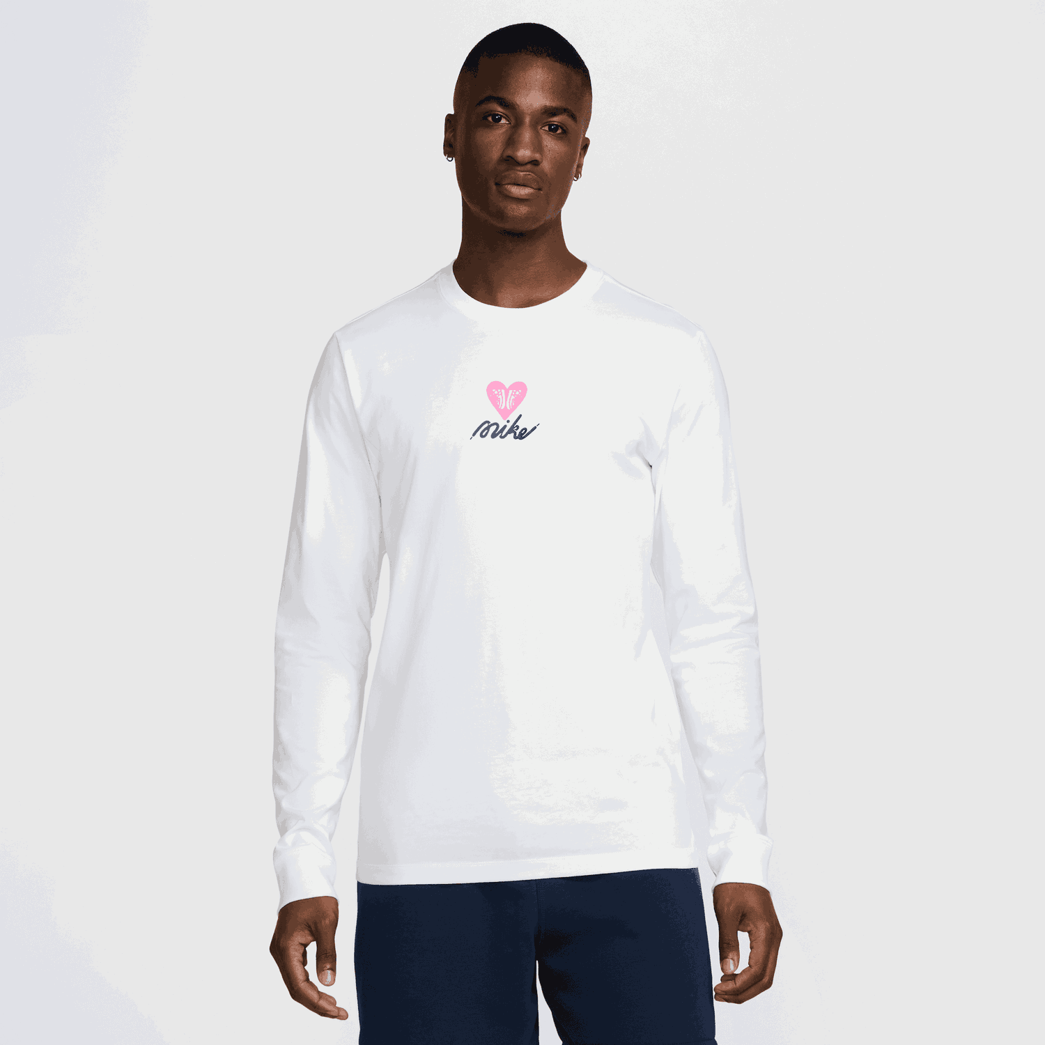 Tričko Nike Sportswear Long Sleeve T-Shirt Biela | HV9807-100, 0