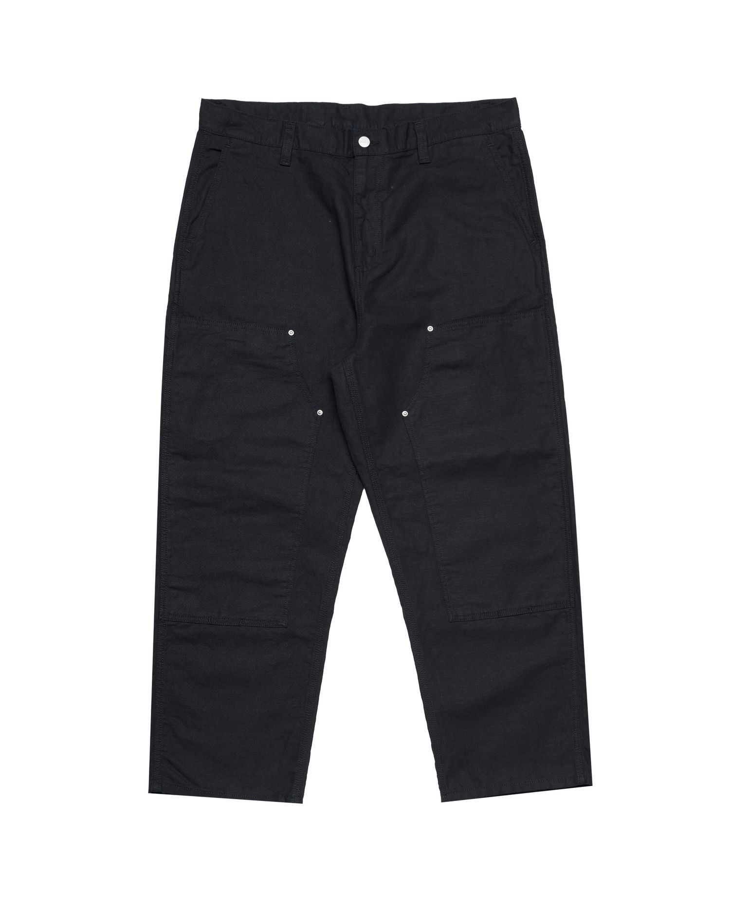 Nohavice Carhartt WIP Walter Double Knee Pant Čierna | I033580.8902, 0