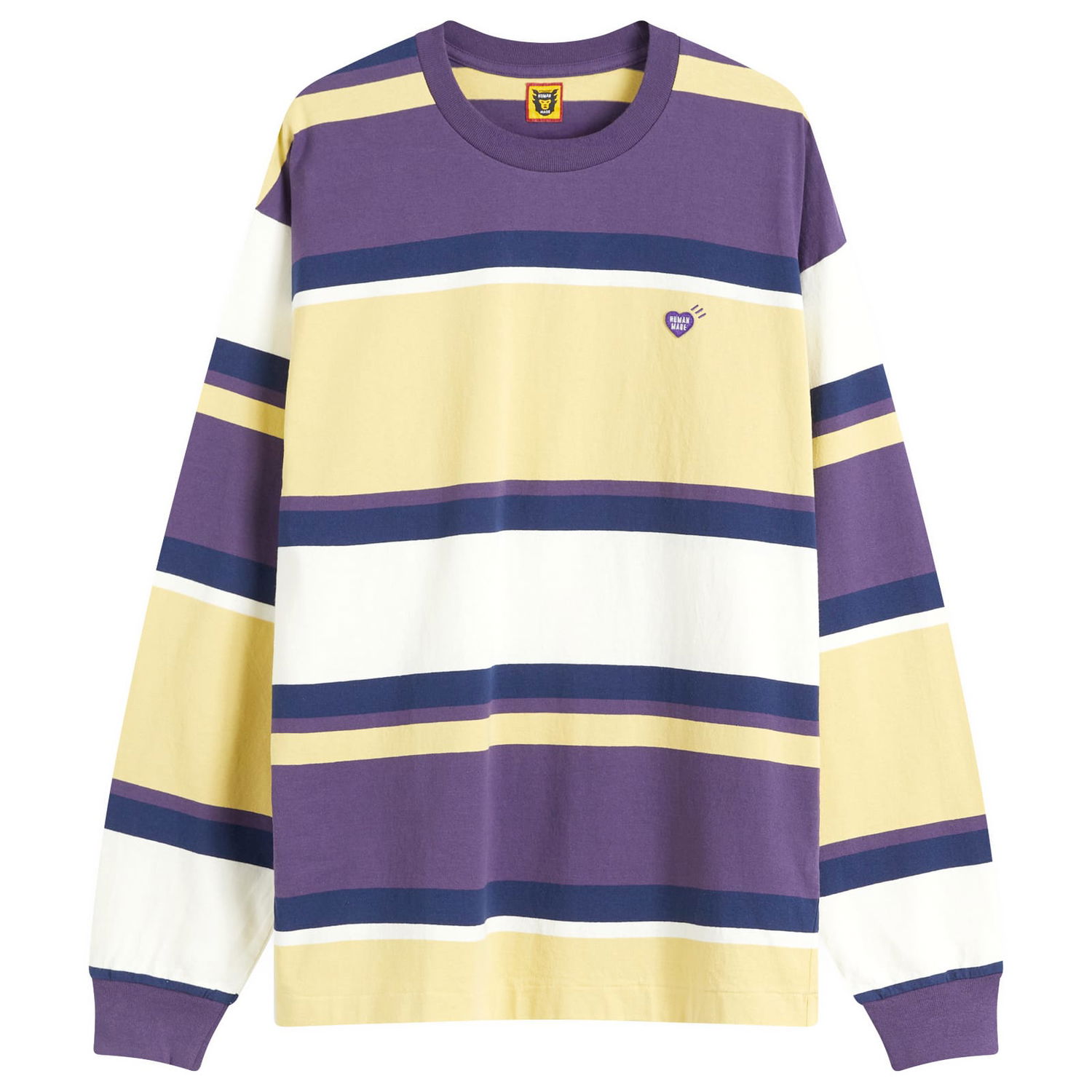 Tričko Human Made Human Made Striped Long Sleeve T-Shirt Rôznofarebný | HM28CS021-YL, 1