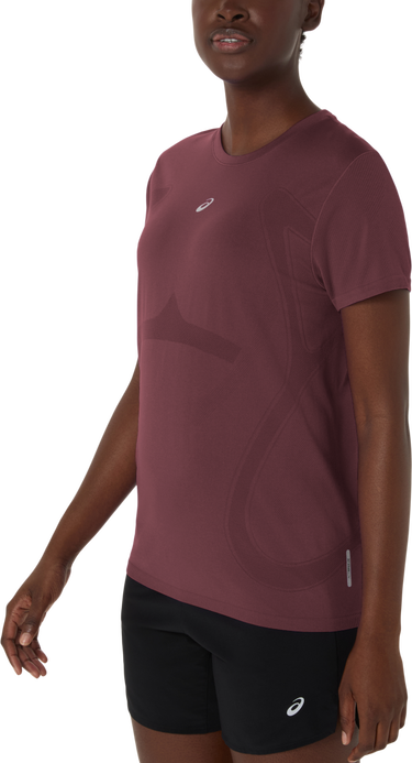 Tričko Asics Asics Road Seamless Short Sleeve Running T-Shirt Vínová | 2012d292-600, 3