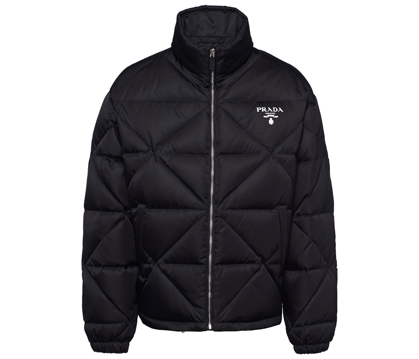 Bunda Prada Re-Nylon Down Jacket Čierna | SGB803_1WQ8_F0002_S_202, 0