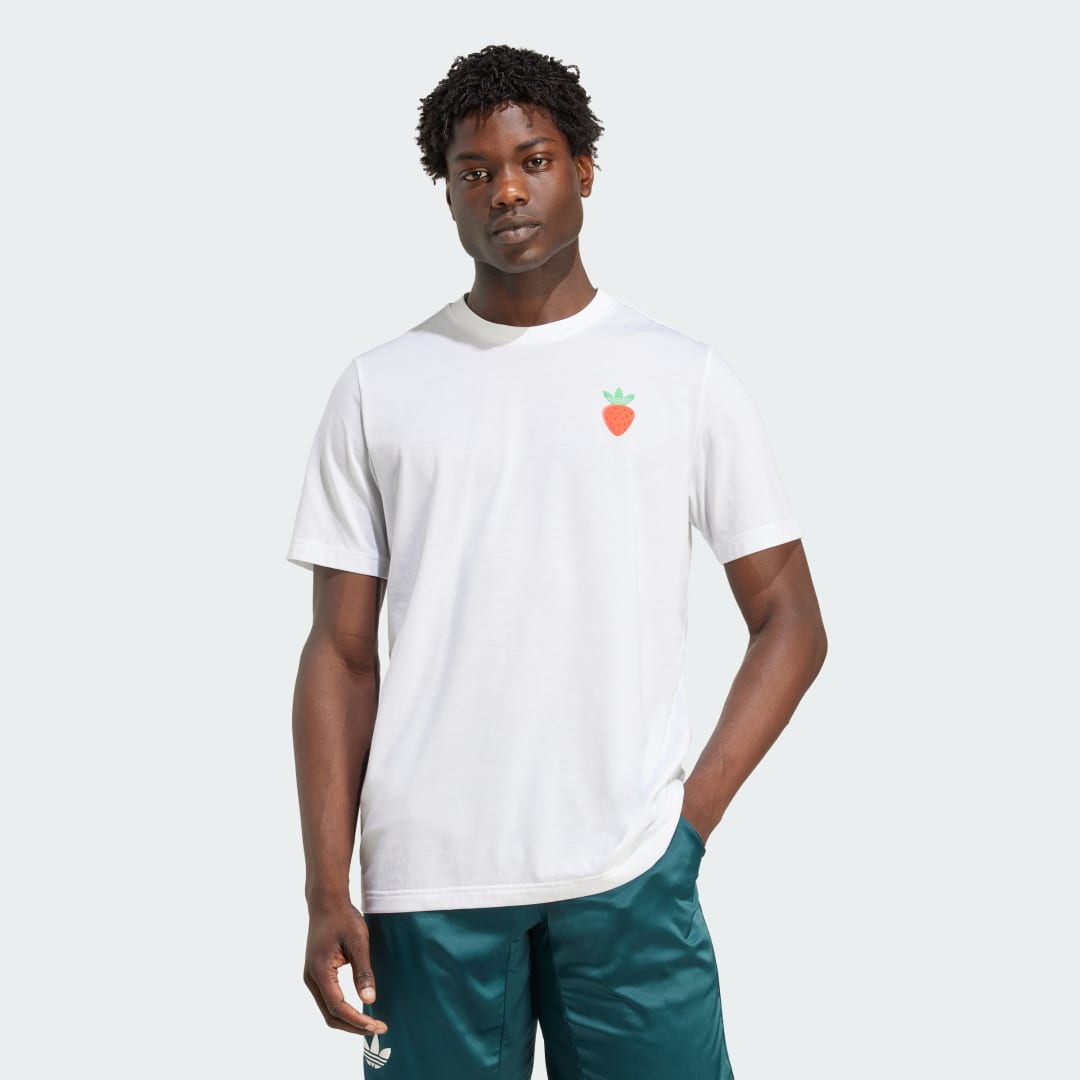 Tričko adidas Performance Tennis Graphic T-Shirt Biela | JM8961, 0