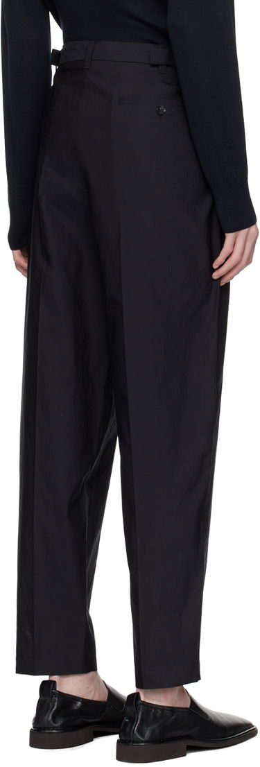 Nohavice LEMAIRE Lemaire Washed Cropped Trousers Čierna | PA1105 LF1209, 2