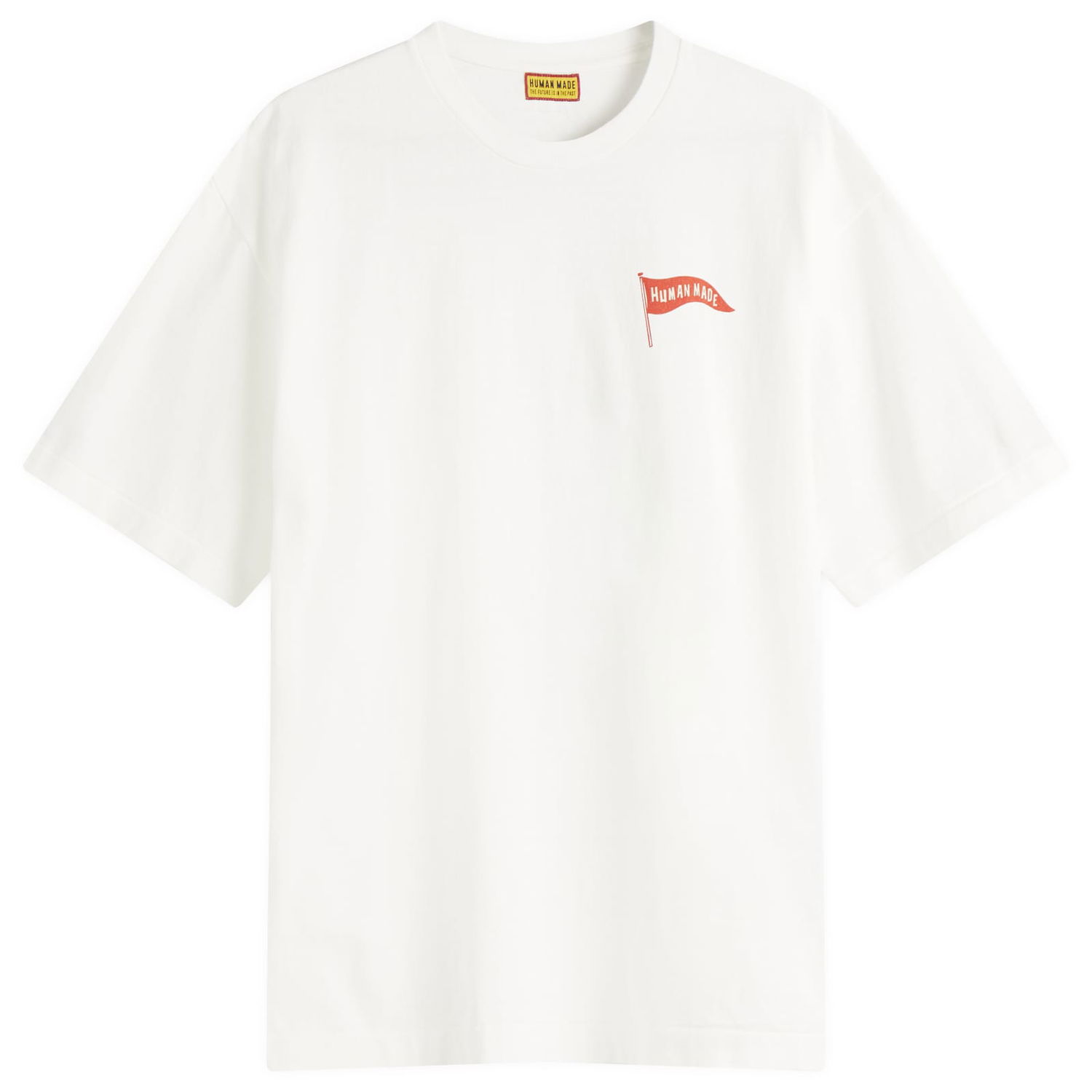 Tričko Human Made Human Made Flag Graphic T-Shirt, Size Large Biela | HM29TE024-WHT, 0