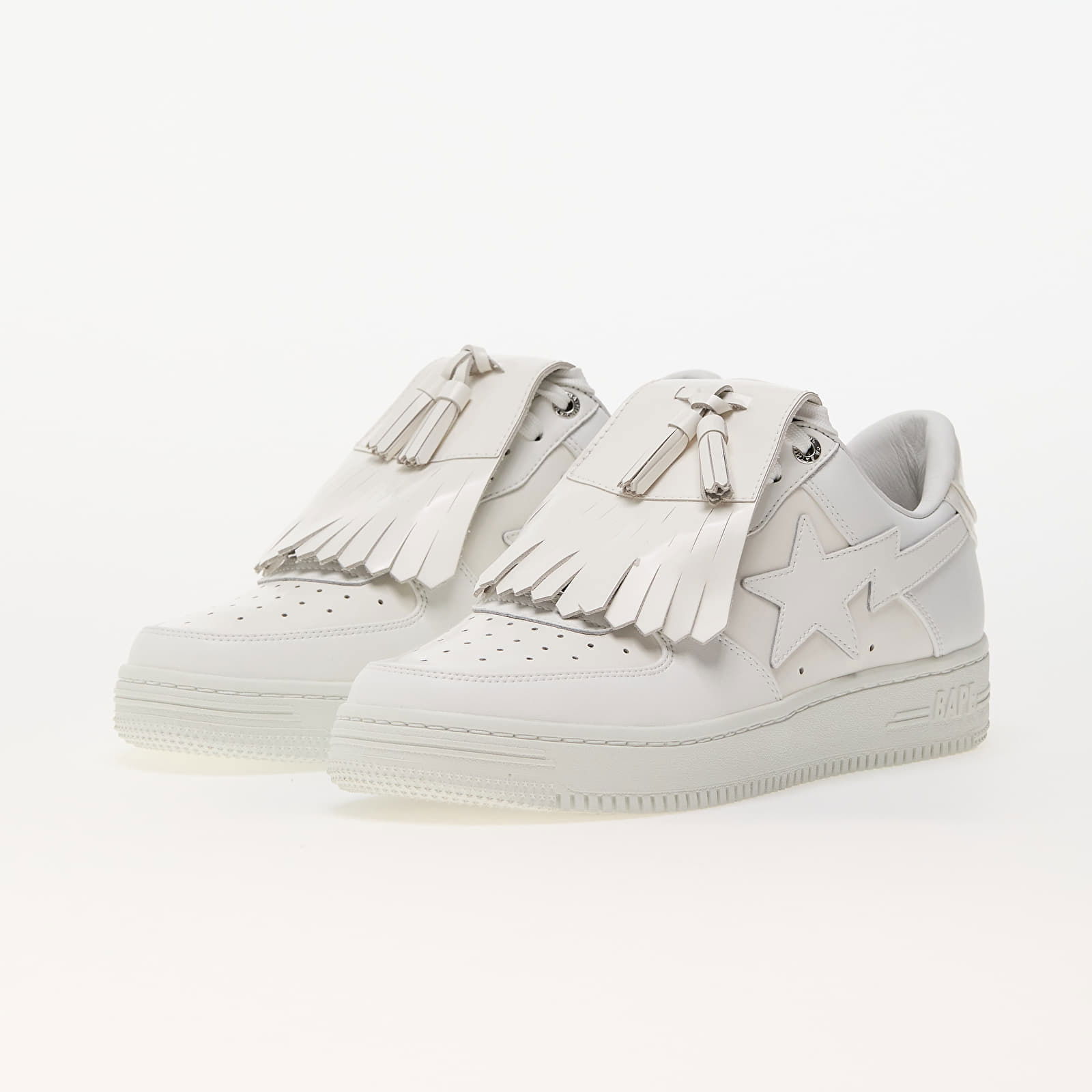 A BATHING APE Bape Sta Quilt Tassel White