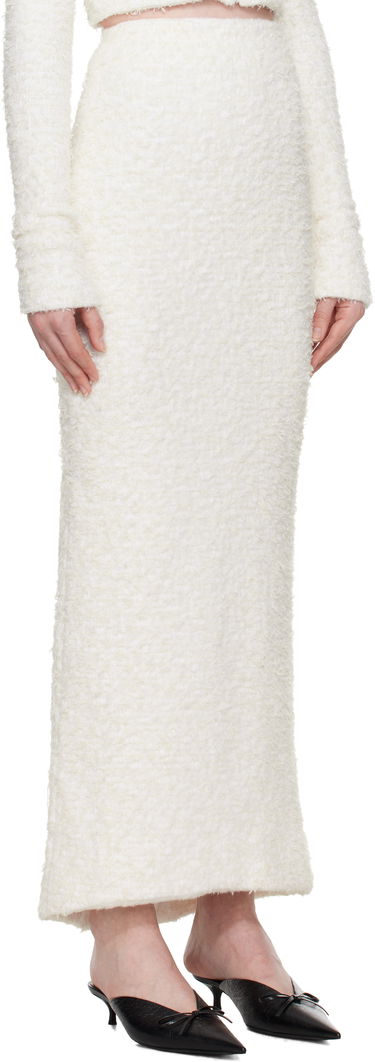 Sukňa Balenciaga Balenciaga Tweed Maxi Skirt Biela | 796952 T3328, 1
