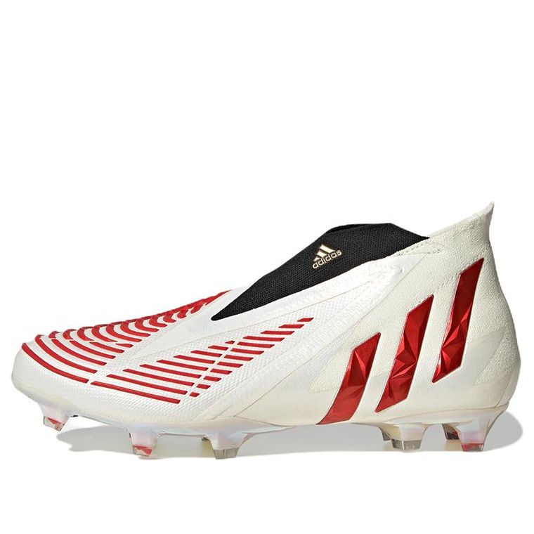 Tenisky a topánky adidas Performance adidas Predator Edge+ FG 'Off White Vivid Red' Biela | GV7384