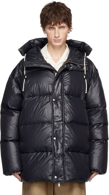 Prešívaná bunda Jil Sander Jil Sander Hooded Down Jacket Navy | J47AF0158_J70007, 0