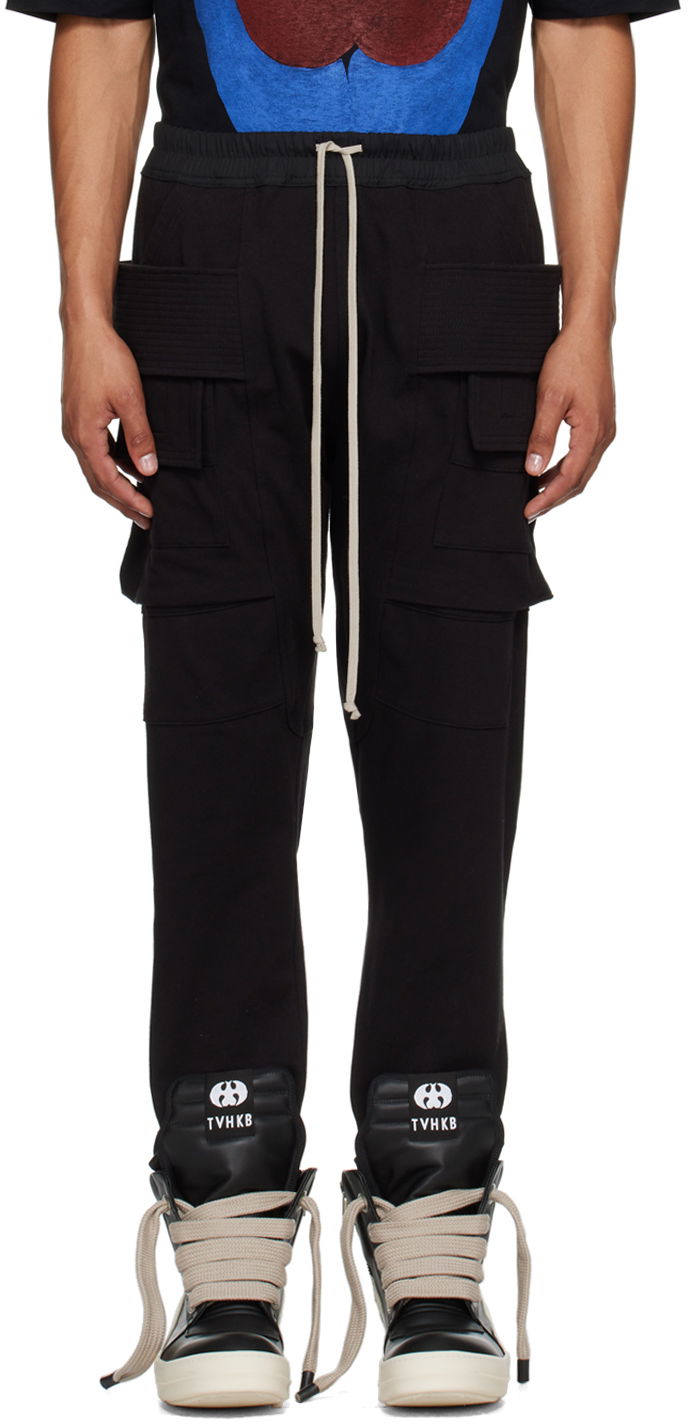 Nohavice Rick Owens SSENSE x TVHKB Edition Creatch Trousers Čierna | RN02C4376 RIGEP6, 0