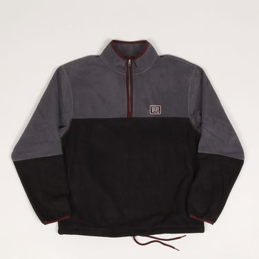 Mikina Vans Zorilla Half Zip Rozo Crewneck Čierna | VN000F6SBLK, 0