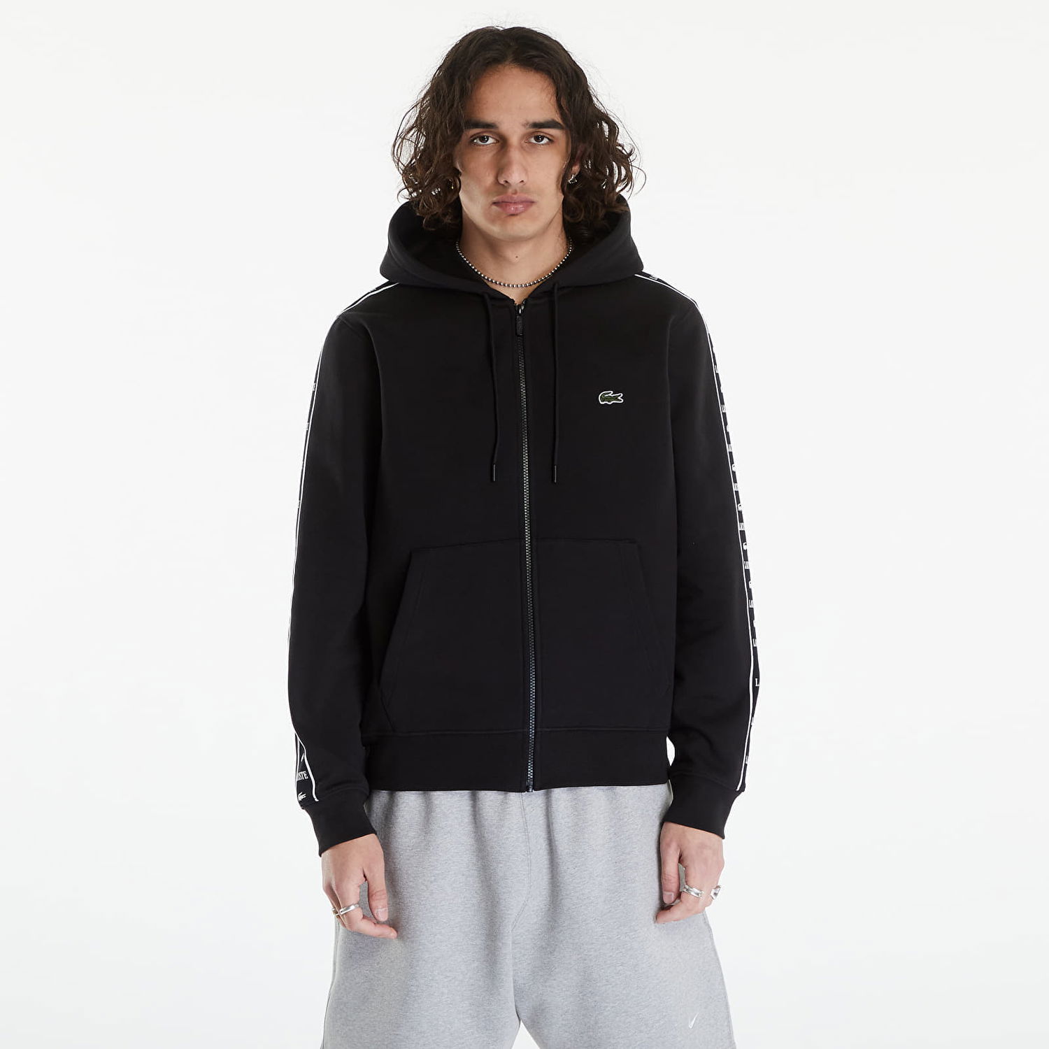 Mikina Lacoste Sweatshirt Black Čierna | SH7457 031, 0