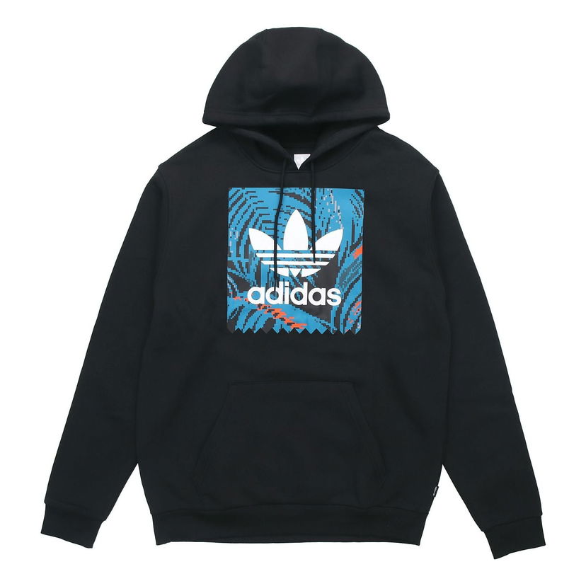 Mikina adidas Originals Originals Pixelated Trefoil Hoodie Čierna | EC7320