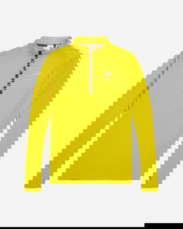 Tričko Nike Patta Running Team Half-Zip Longsleeve Quartz Žltá | FJ3069-389, 1