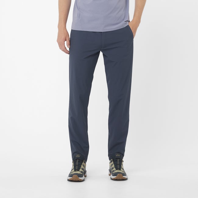 Nohavice Salomon Wayfarer Hiking Pants Navy | LC2439600, 0