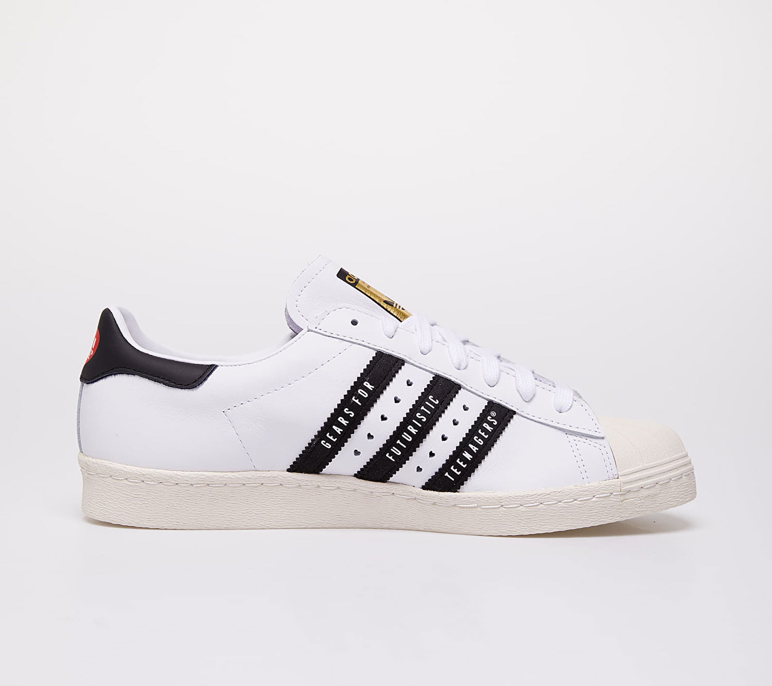 Tenisky a topánky adidas Originals Pharrell Williams Superstar 80s Human Made Biela | FY0728, 1