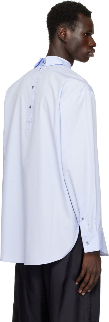 Košeľa Dries Van Noten Dries Van Noten Turtleneck Shirt Modrá | 251-020704-1466, 2