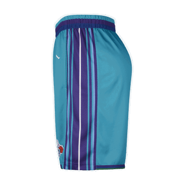 Šortky Nike Dri-FIT NBA Swingman Charlotte Hornets Hardwood Classics 2023/24 - Modrá Tyrkysová | DX8723-415, 3
