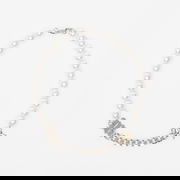 Pearl & Curb Link Choker