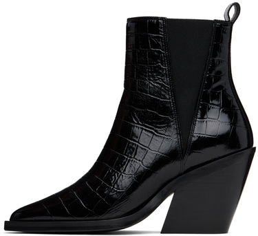Tenisky a topánky Anine Bing Bekah Black Leather Chelsea Boots Čierna | A-14-10194-010, 2