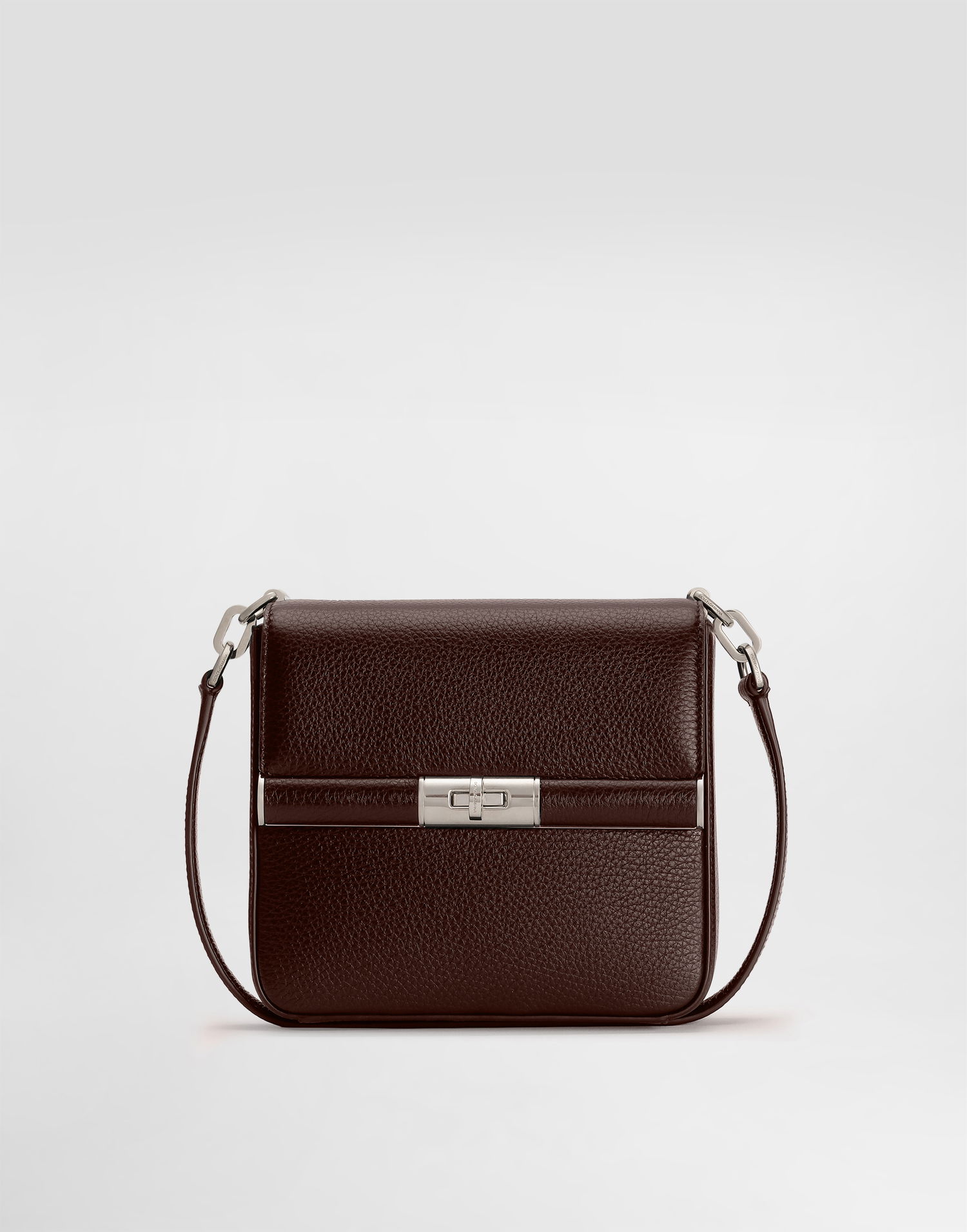 Taška cez rameno Dolce & Gabbana Dolce & Gabbana Deerskin Crossbody Bag Hnedá | BM2445A803480308, 0