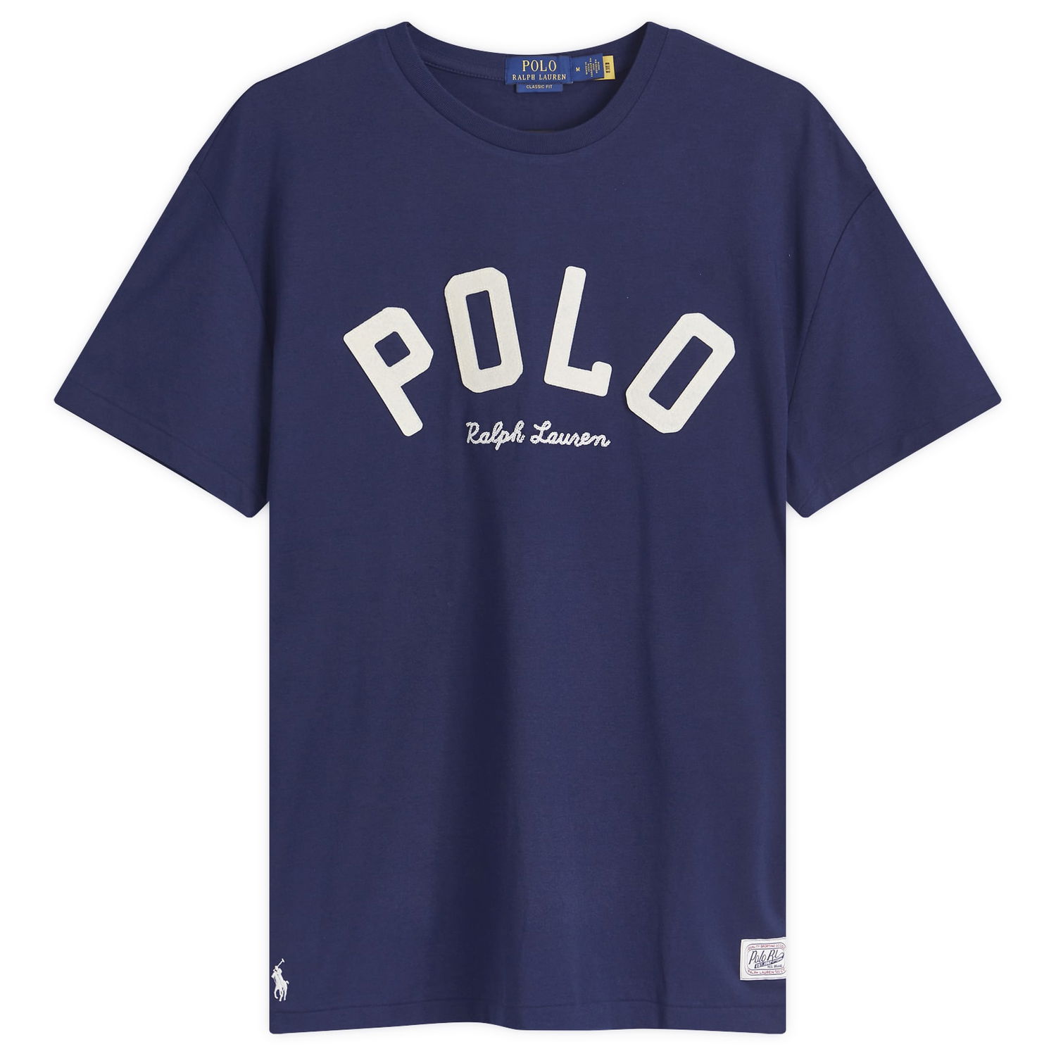 Tričko Polo by Ralph Lauren College Logo T-Shirt Navy | 710952043001, 0
