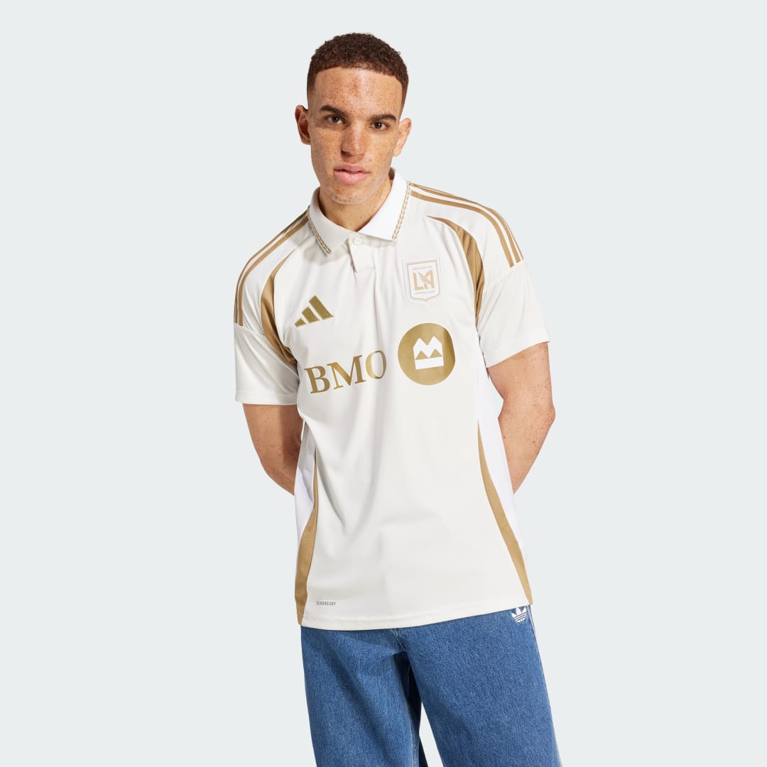 Dres adidas Performance Los Angeles FC 25/26 Away Jersey Biela | IV9857, 0