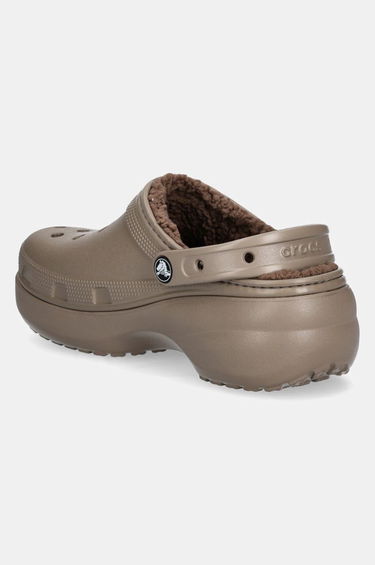 Tenisky a topánky Crocs Platform Lined Clogs Béžová | 207938-195, 3