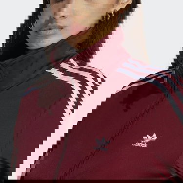 Bomber bunda adidas Originals Adicolor Classics Firebird Jacket Vínová | IB7406, 2